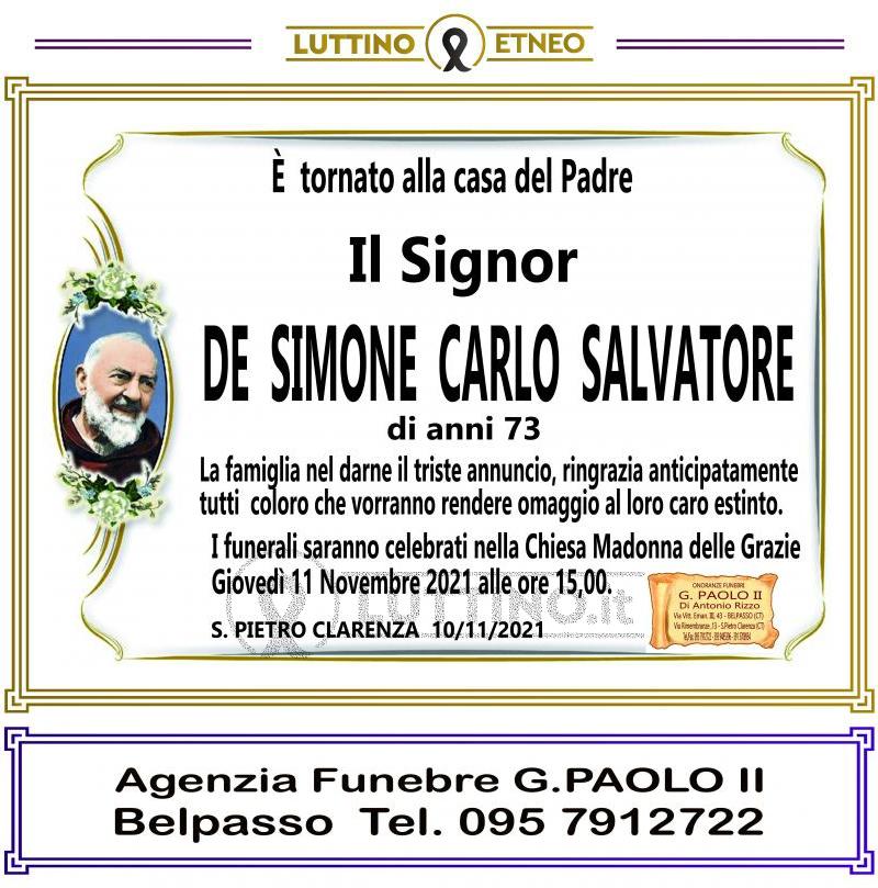 Carlo Salvatore  De Simone 